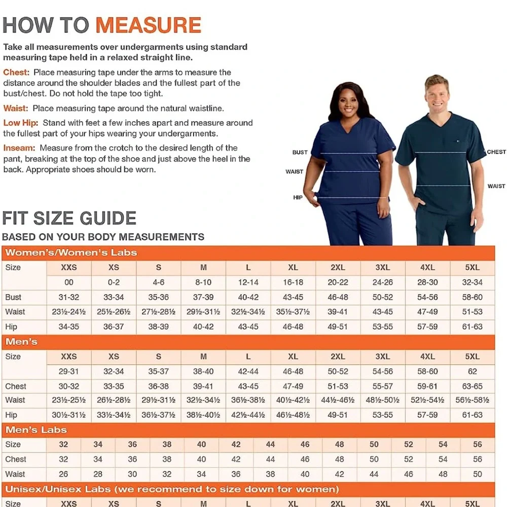 Grey’s Anatomy by Barco scrub set in NAVY BLUE size MEDIUM - Picture 9 of 12